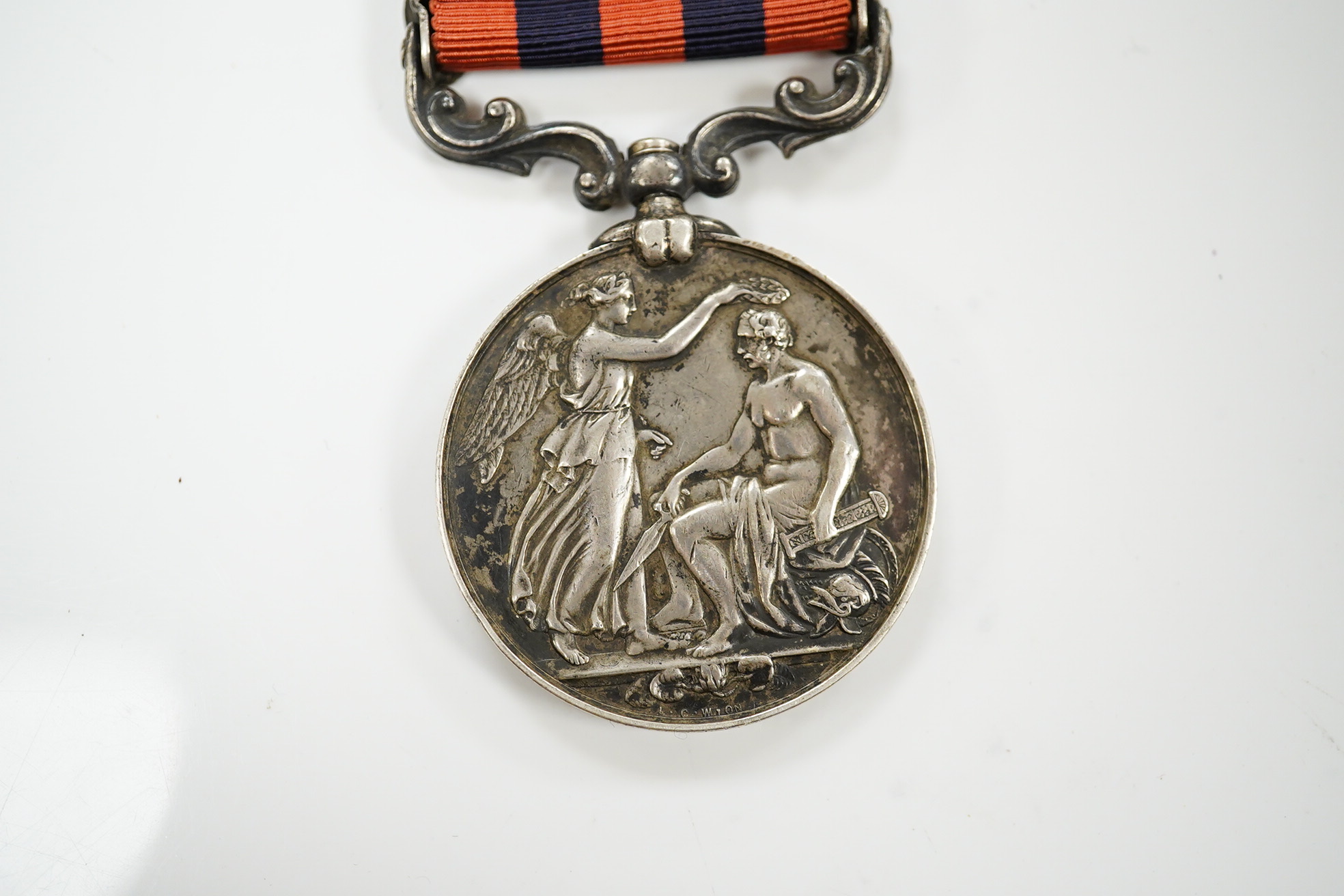 A British South Africa Company's Medal Rhodesia 1896 to 1649 2nd Lt W.G.Charlesworth 3rd D.Gs.